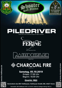 Plakat Shooter Rock Festival 2019